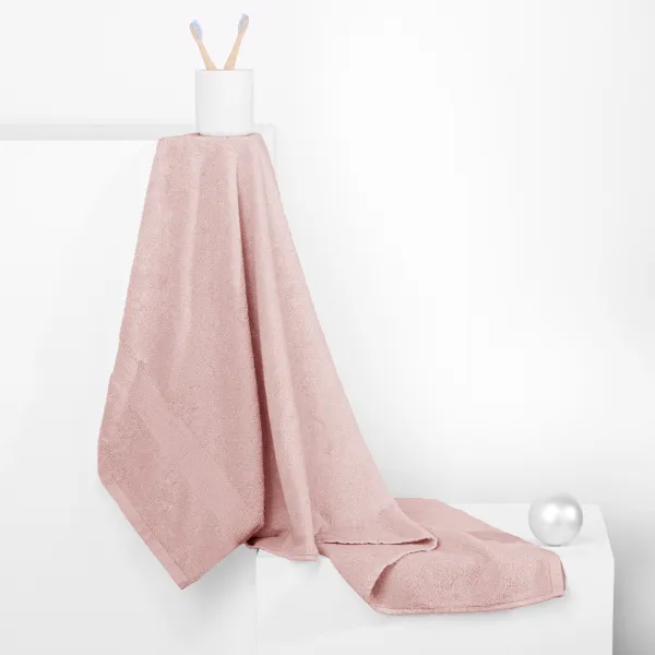 Bavlnený uterák DecoKing Maria ružový