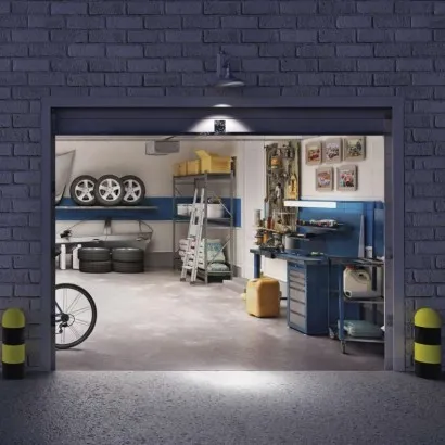 EMOS Venkovní prodlužovací kabel na bubnu se 3 zásuvkami ENTUDO 20 m modrý