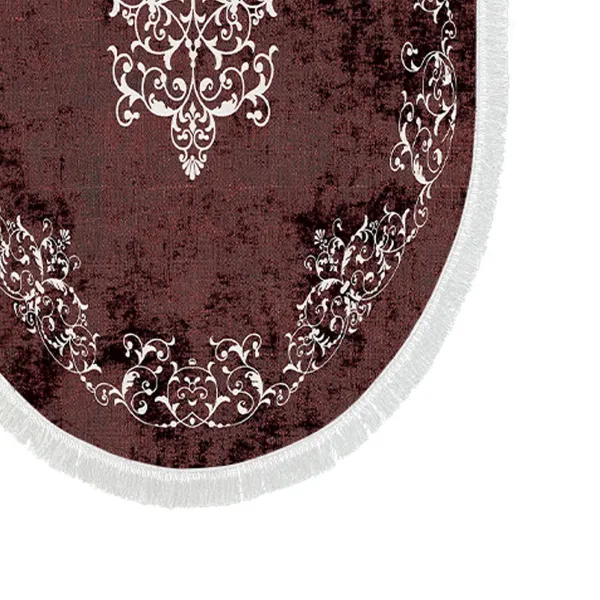 L'essentiel Súprava 2 kusov kúpeľňových predložiek Kingdom bordová