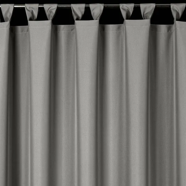 DekorStyle Zahradní voděodolný závěs Melka 155x240 cm stříbrný