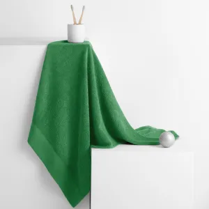 AmeliaHome Bavlnený uterák DecoKing Berky zelený, veľkosť 50x100