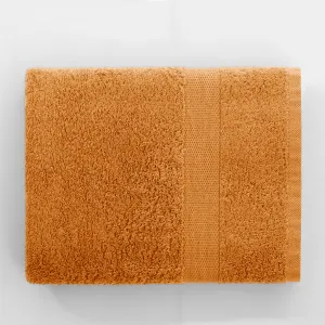 Bavlnený uterák DecoKing Maria oranžový, veľkosť 70x140