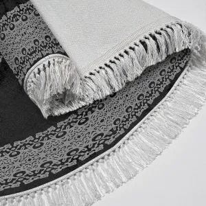L'essentiel Súprava 2 kusov kúpeľňových predložiek Orient Ornamental Black čierna