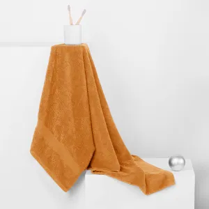 Bavlnený uterák DecoKing Maria oranžový, veľkosť 70x140