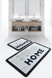 L'essentiel Súprava 2 kusov kúpeľňových predložiek Like Home čierna/biela