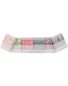 L'essentiel Súprava uterákov UMPASO I 6 ks 40x60 cm mix farieb