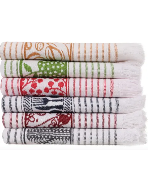 L'essentiel Súprava uterákov UMPASO I 6 ks 40x60 cm mix farieb