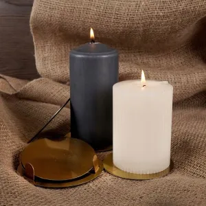 Excellent Houseware Súprava 6 podložiek pod pohár LIQUI zlatá