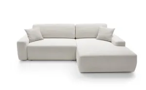 Piaski Rohová sedacia súprava Bouli M biela pravá