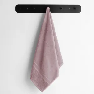 AmeliaHome Uterák RUBRUM klasický štýl 30x50 cm pudrovo ružový, veľkosť 50x90