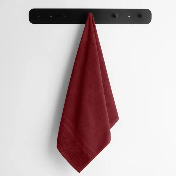 AmeliaHome Uterák RUBRUM klasický štýl 30x50 cm vínový, veľkosť 50x90