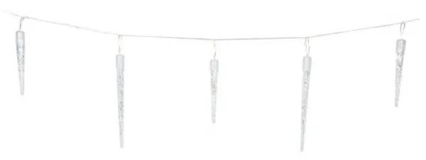 H&S Decoration Vianočná LED reťaz Icicle II 690 cm teplá biela