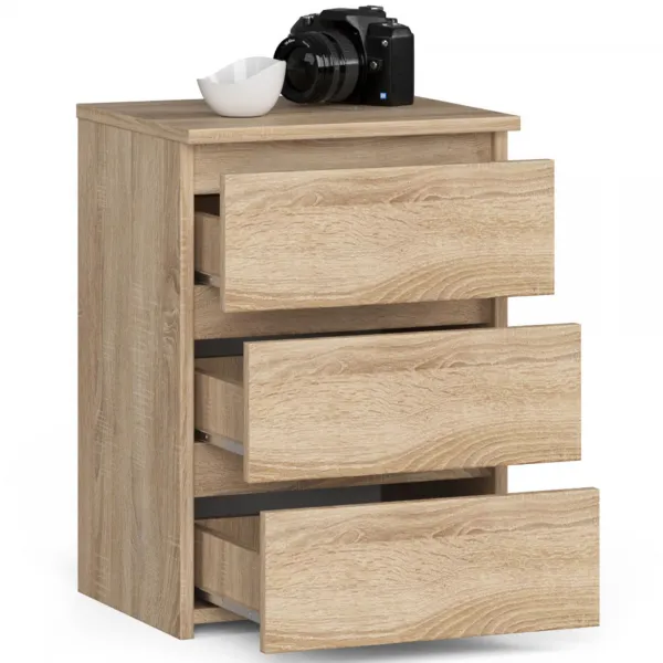 Ak furniture Komoda CL3 40 cm dub sonoma