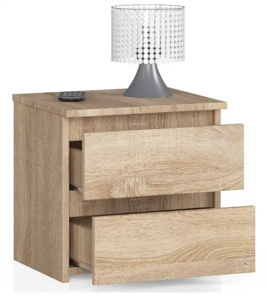 Ak furniture Nočný stolík CL2 40 cm dub sonoma