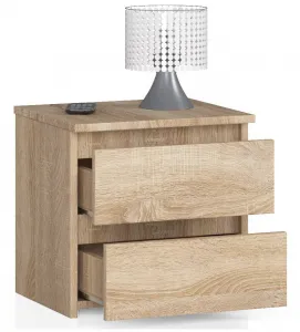 Ak furniture Nočný stolík CL2 40 cm dub sonoma