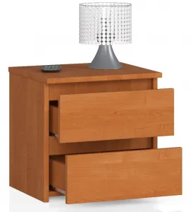 Ak furniture Nočný stolík CL2 40 cm jelša