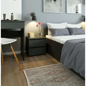 Ak furniture Noční stolek CL2 40 cm grafitově šedý