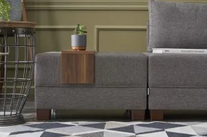 Rohová rozkladacia pohovka Fly Corner Sofa Bed Right- Brown