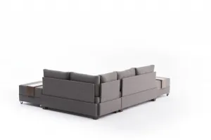 Rohová rozkladacia pohovka Fly Corner Sofa Bed Right- Brown