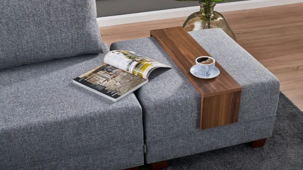 Rohová rozkladacia pohovka Fly Corner Sofa Bed Left - Grey