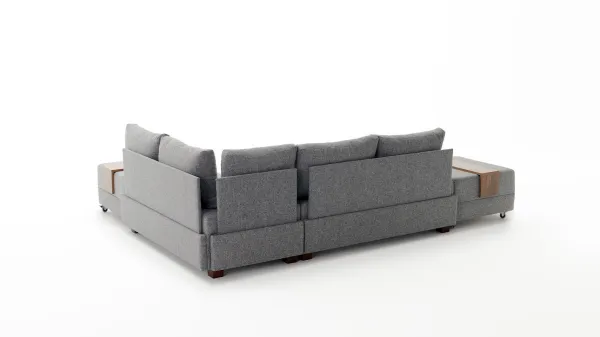 Rohová rozkladacia pohovka Fly Corner Sofa Bed Right- Grey