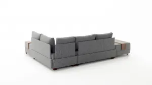 Rohová rozkladacia pohovka Fly Corner Sofa Bed Right- Grey