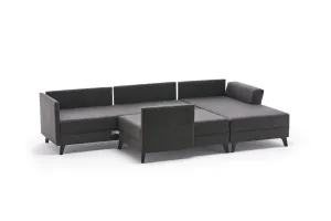 Rohová rozkladacia pohovka Eris - Anthracite