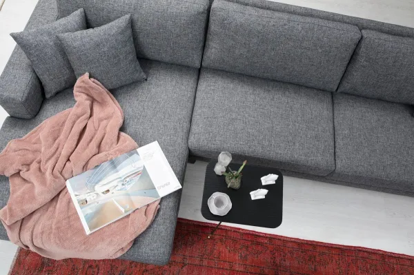 Rohová rozkladacia pohovka Nordic Corner Left (Chl+3R)