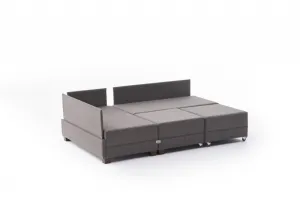 Rohová rozkladacia pohovka Fly Corner Sofa Bed Left - Brown