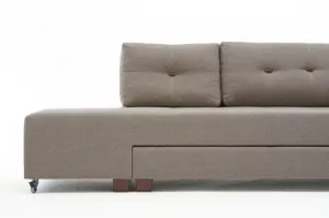 Rohová rozkladacia pohovka Manama Corner Sofa Bed Right - Cream