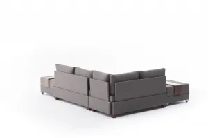 Rohová rozkladacia pohovka Fly Corner Sofa Bed Left - Brown