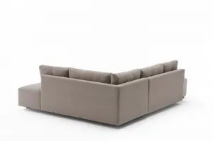 Rohová rozkladacia pohovka Manama Corner Sofa Bed Right - Cream
