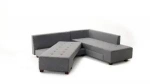 Rohová rozkladacia pohovka Manama Corner Sofa Bed Right - Grey