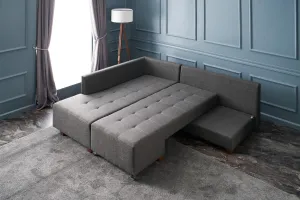 Rohová rozkladacia pohovka Manama Corner Sofa Bed Left - Anthracite