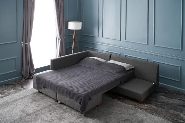 Rohová rozkladacia pohovka Manama Corner Sofa Bed Left - Anthracite