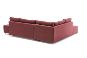Rohová rozkladacia pohovka Manama Corner Sofa Bed Left - Claret Red
