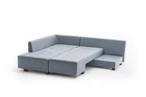 Rohová rozkladacia pohovka Manama Corner Sofa Bed Left - Light Blue