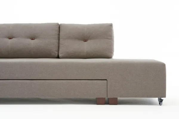 Rohová rozkladacia pohovka Manama Corner Sofa Bed Left - Cream
