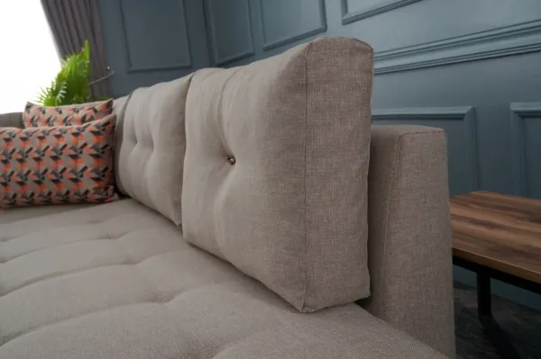 Rohová rozkladacia pohovka Manama Corner Sofa Bed Left - Cream