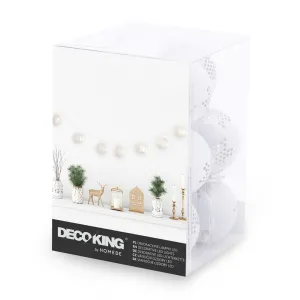 DecoKing LED závesná reťaz TAIME biela