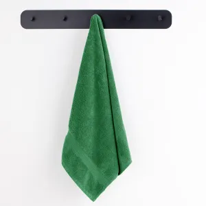Bavlnený uterák DecoKing Marina zelený, veľkosť 70x140