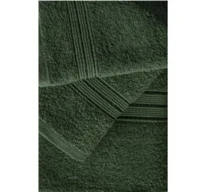 Faro Bavlnený uterák Rondo 30x50 cm zelený