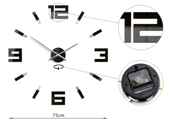 Moderné nástenné hodiny BLINK HMCNH073