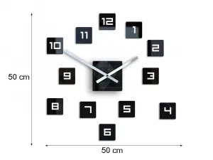 Moderné nástenné hodiny CUBE