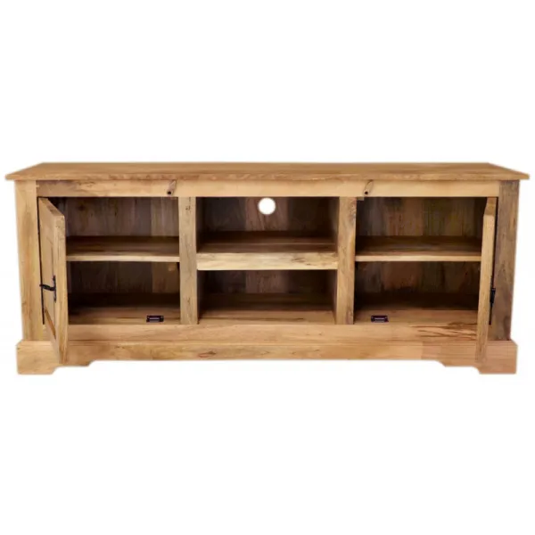 indickynabytok.sk - TV stolík Guru 150x60x45 z mangového dreva