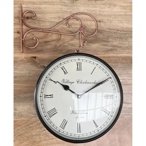 indickynabytok.sk - Obojstranné nástenné hodiny 25cm