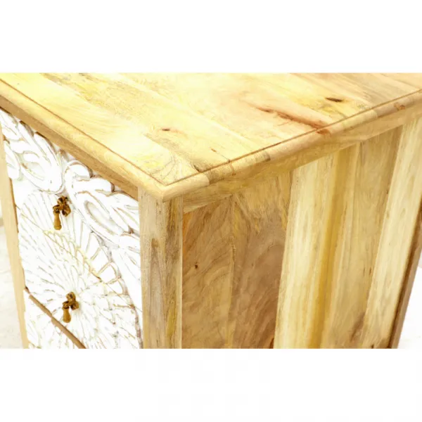 indickynabytok.sk - Písací stôl Sita 130x76x70 indický masív mango