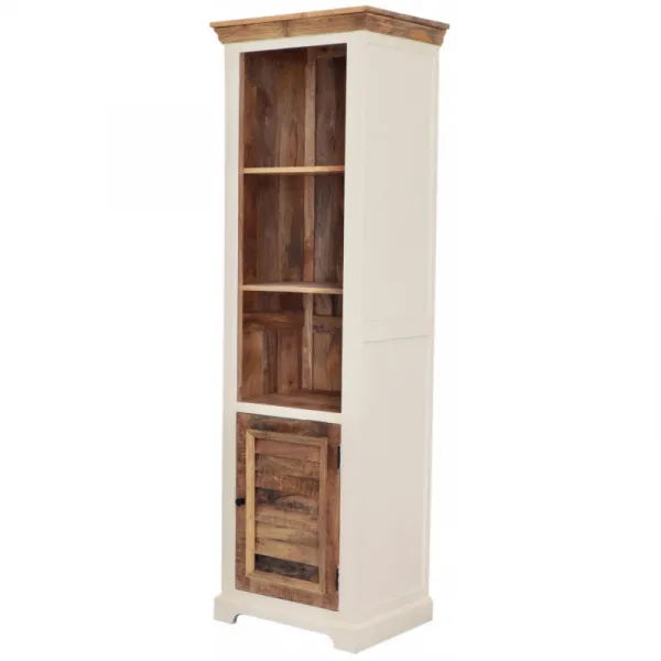indickynabytok.sk - Knižnica Agni 60x190x45 indický masív mango