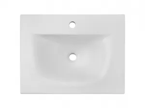 ArtCom Keramické umývadlo SKY1 60 | biely mat 60 cm