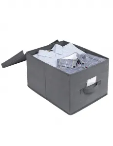SONGOMICS RFB03G Úložné boxy s vekom 3 ks